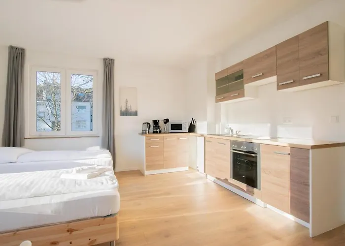 T&k - - 22 Min Messe Dus & Airport Dus Apartmán *